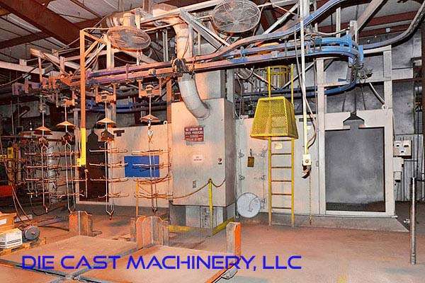 Fotos Detalladas de Wheelabrator Monorraíl a través de la Máquina de Granallado DCMP-3398