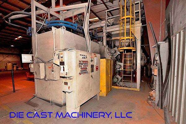 Fotos Detalladas de Wheelabrator Monorraíl a través de la Máquina de Granallado DCMP-3398