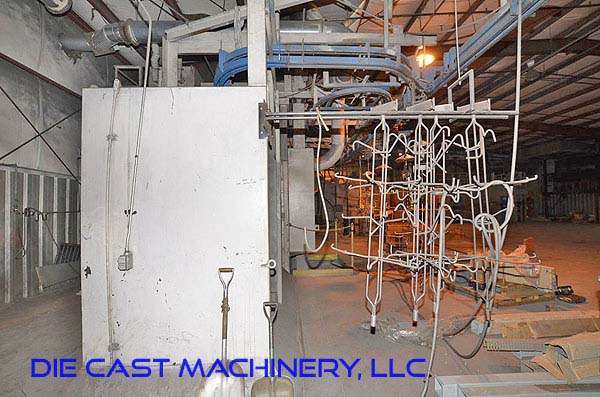 La Foto De Wheelabrator Máquina de Granallado de Paso de Monorriel DCMP-3398