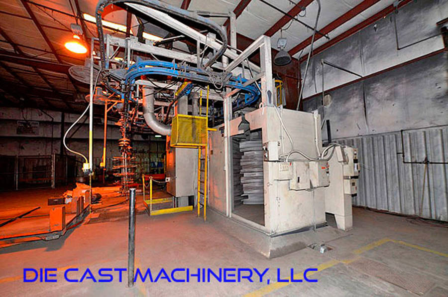 Fotos Detalladas de Wheelabrator Monorraíl a través de la Máquina de Granallado DCMP-3398