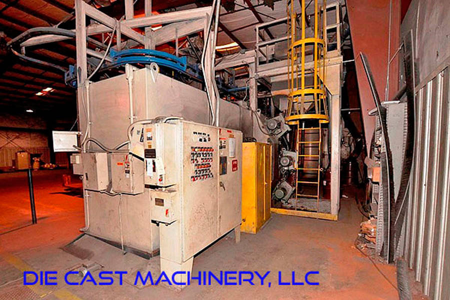 Fotos Detalladas de Wheelabrator Monorraíl a través de la Máquina de Granallado DCMP-3398