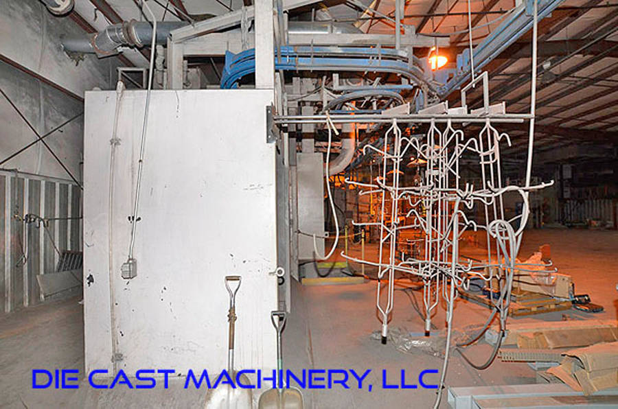 Fotos Detalladas de Wheelabrator Monorraíl a través de la Máquina de Granallado DCMP-3398