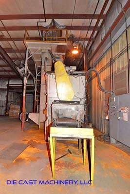 Picture of Wheelabrator Model A3 BCP 3 3-Wheel Flow Through Shot Blast Machine For_Sale DCM-3399
