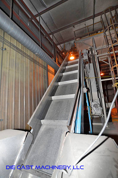 Detailed Pictures of Wheelabrator 3-Wheel Flow Through Shot Blast Machine DCMP-3399