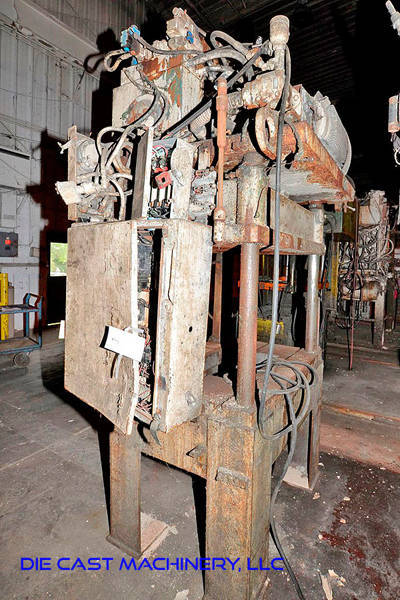 Image of Four Column (Post) Vertical Hydraulic Die Casting Trim Press For_Sale DCM-3420