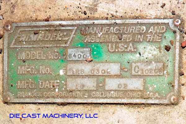 Image of Six Axis Foundry Rated Industrial Robot with Extractor Package/Gripper for Extracting Die Castings For_Sale DCM-3432