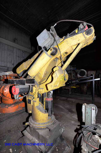 Image of Six Axis Foundry Rated Industrial Robot with Extractor Package/Gripper for Extracting Die Castings For_Sale DCM-3432