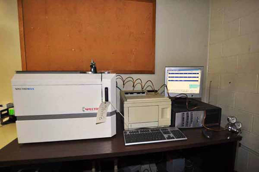 Picture of Spectro Analytical Spectromaxx CCD  Arc/Spark Optical Emission Spectrometry (OES) analyzer Metal Analytic Spectrometer For_Sale DCMP-3446