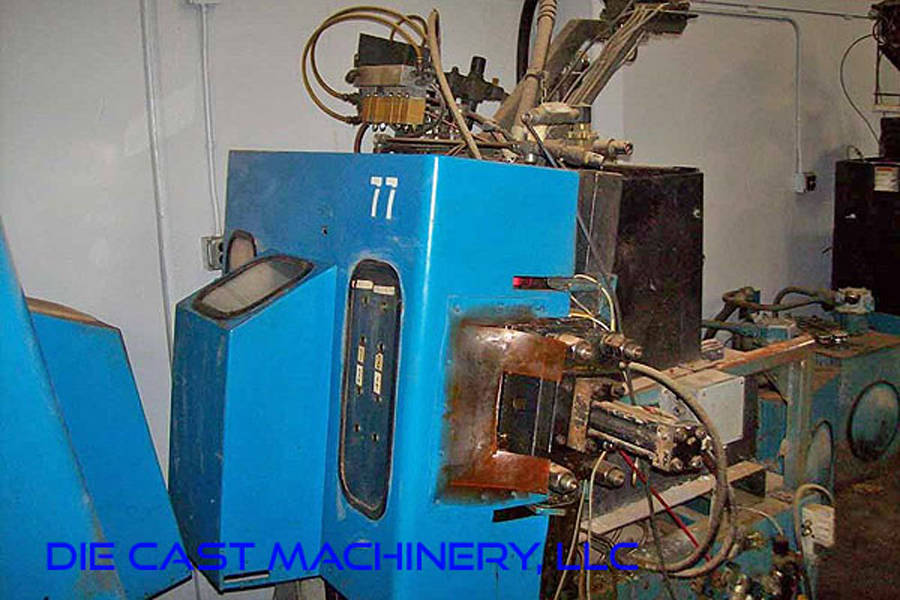 Picture of Techmire 66ZNT (6x6) Multi-slide Hot Chamber Miniature Zinc (Zamak) High Pressure Die Casting Machine For_Sale DCMP-3491