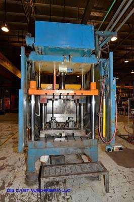 Picture of Metal Mechanics 50 Four Column (Post) Vertical Hydraulic Die Casting Trim Press For_Sale DCMP-3510