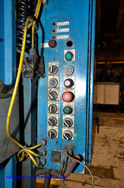 Picture of Metal Mechanics Four Column (Post) Vertical Hydraulic Die Casting Trim Press DCMP-3510