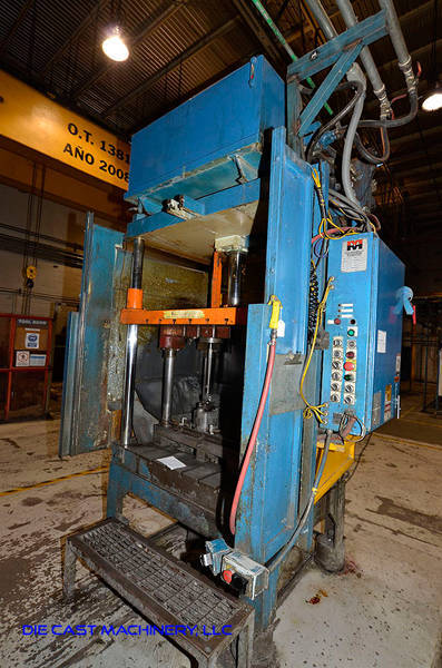 Picture of Metal Mechanics 50 Four Column (Post) Vertical Hydraulic Die Casting Trim Press For_Sale DCMP-3510