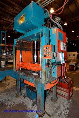 Picture of Metal Mechanics 50 Four Column (Post) Vertical Hydraulic Die Casting Trim Press For_Sale DCMP-3511