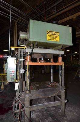Picture of Metal Mechanics 35-T Four Column (Post) Vertical Hydraulic Die Casting Trim Press For_Sale DCMP-3555