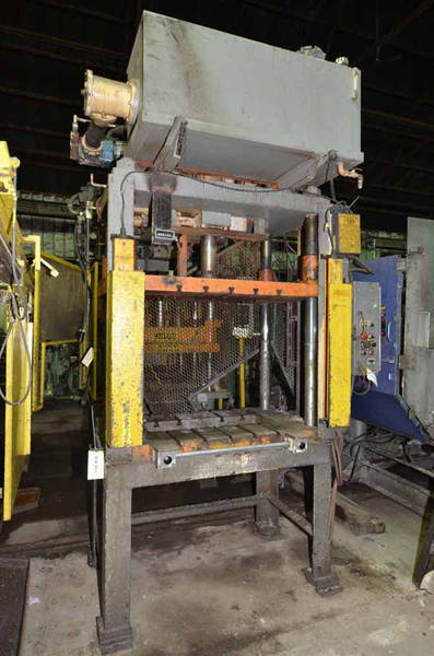 Picture of Metal Mechanics 35-T Four Column (Post) Vertical Hydraulic Die Casting Trim Press For_Sale DCMP-3557