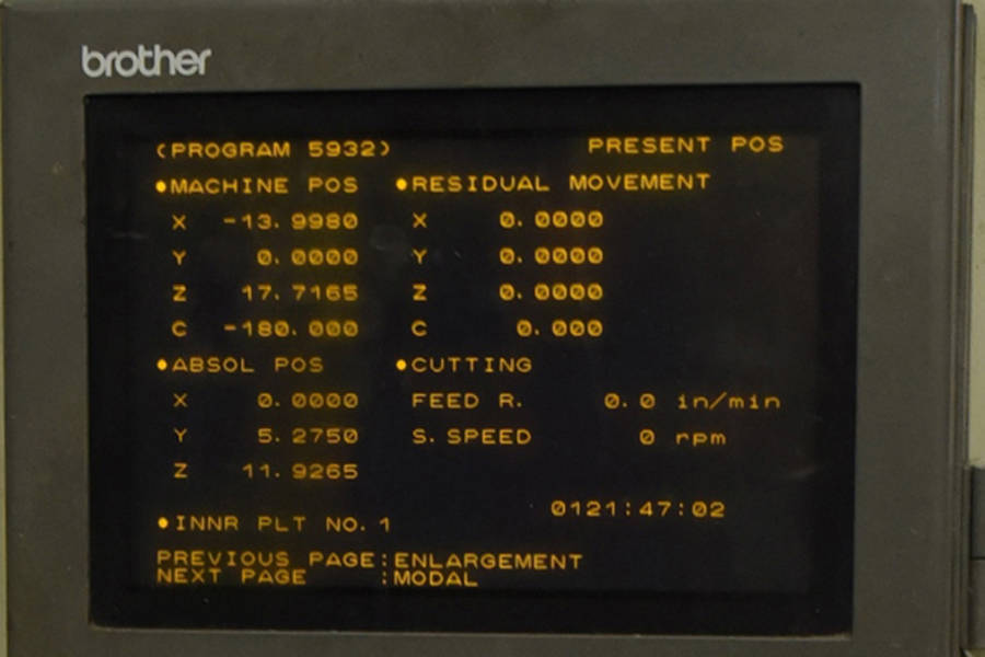 Detailed Pictures of Brother High Speed CNC Drill-Tap-Mill Units DCMP-3691