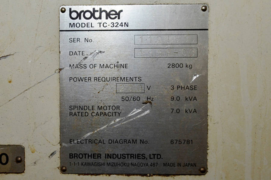 Detailed Pictures of Brother High Speed CNC Drill-Tap-Mill Units DCMP-3691