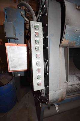 Detailed Pictures of Wheelabrator Steel Belt Tumble Shot Blast Machine DCMP-3701