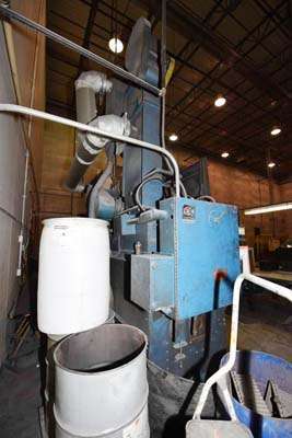 Detailed Pictures of Wheelabrator Steel Belt Tumble Shot Blast Machine DCMP-3701