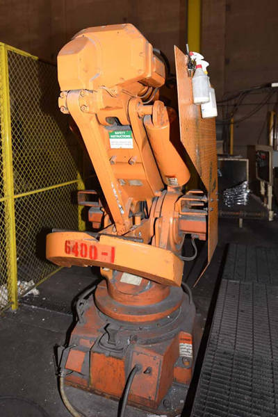 Picture of ABB IRB 6400 M94A-2.4-120 Six Axis Industrial Robot with Extractor Package/Gripper For Extracting Die Castings For_Sale DCMP-3711