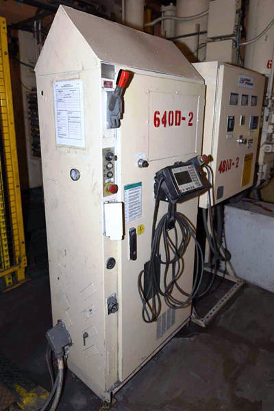 Picture of ABB Model IRB 6400 M94A-2.4-120 Six Axis Robot with Extractor Package For_Sale DCM-3718