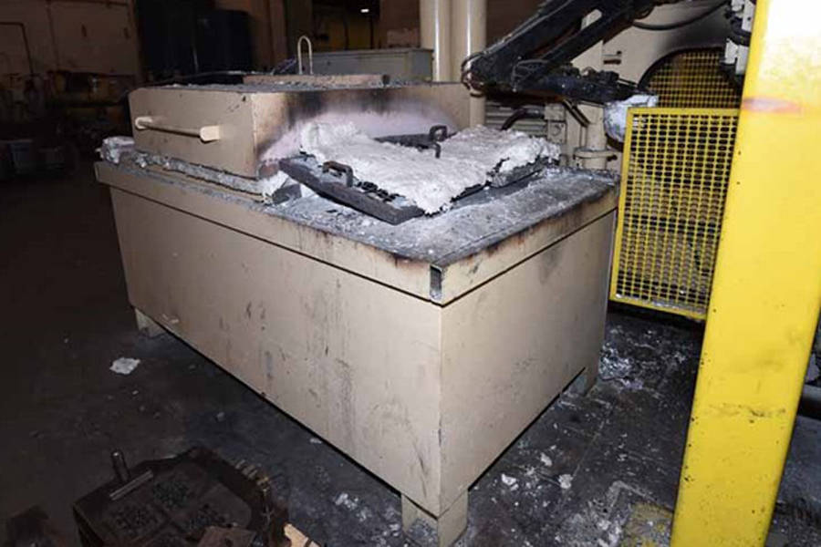 Picture of MPH Model LE 1816-L Low Energy Electric Aluminum Holding Furnace For_Sale DCM-3724