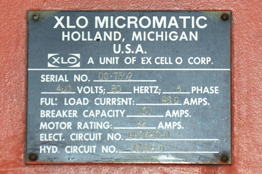 Detailed Pictures of Ex-Cell-O B&T Cold Chamber Die Casting Machine DCMP-3726 Detailed Pictures of Ex-Cell-O B&T Cold Chamber Die Casting Machine DCMP-3726