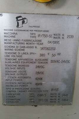 Detailed Pictures of Italpresse Cold Chamber Die Casting Machine DCMP-3733