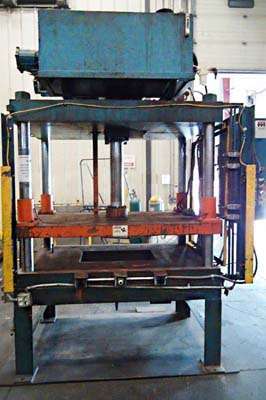 Picture of Metal Mechanics DCT-75 Four Column (Post) Vertical Hydraulic Die Casting Trim Press For_Sale DCMP-3745