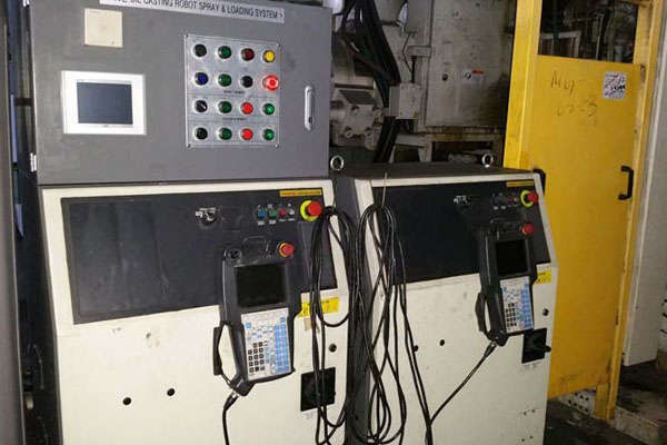 Image of Ube Model UB850iS2 Cold Chamber Die Casting Machine For_Sale DCM-3781 Image of Horizontal Cold Chamber Aluminum High Pressure Die Casting Machine For_Sale DCM-3781