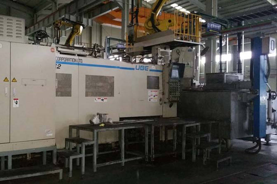 Picture of Ube Horizontal Cold Chamber Aluminum High Pressure Die Casting Machine DCMP-3782