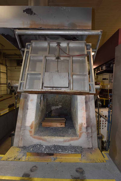 Fotos Detalladas de Gasmac Horno de Fundición de Aluminio a Gas Natural con Hogar Seco DCMP-3815