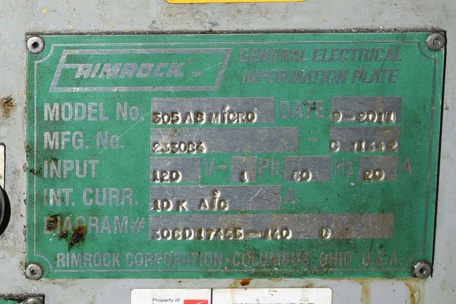 Picture of Rimrock Model 305 Automatic Ladler for Die Cast & Foundry For_Sale DCM-3855