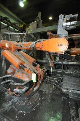 Picture of ABB Six Axis Industrial Robot with Extractor Package/Gripper For Extracting Die Castings DCMP-3860