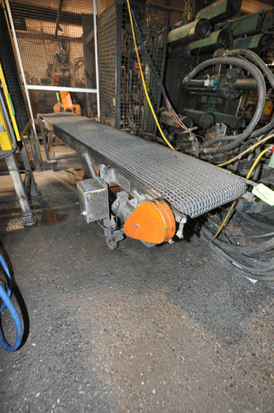Picture of Rimrock Mesh Belt Type Indexing Conveyor for Die Cast and Foundry Applications DCMP-3872