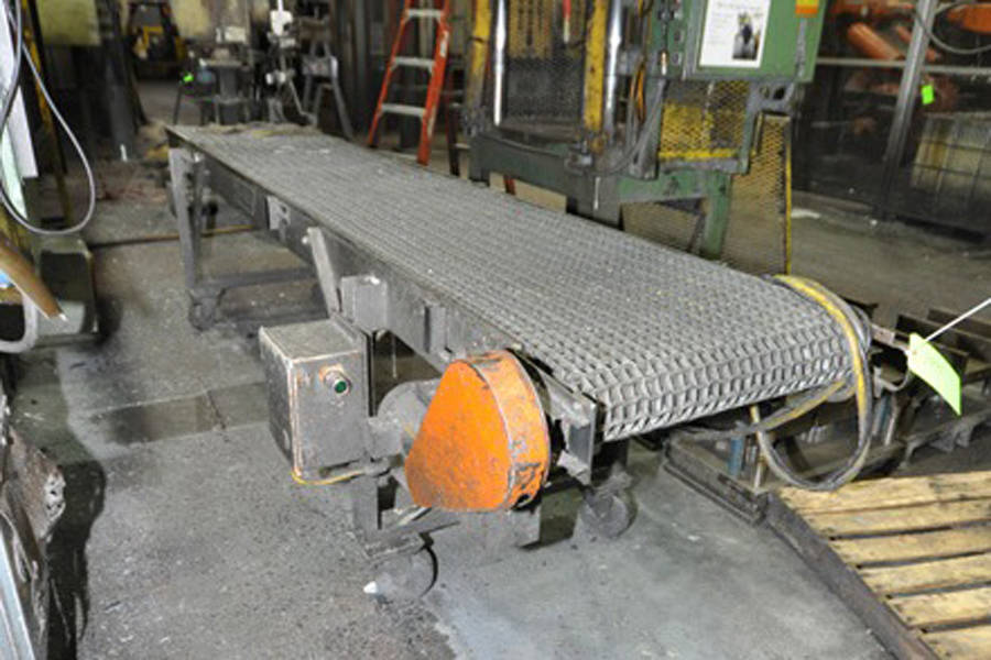Image of Mesh Belt Type Indexing Conveyor for Die Cast and Foundry Applications For_Sale DCM-3875