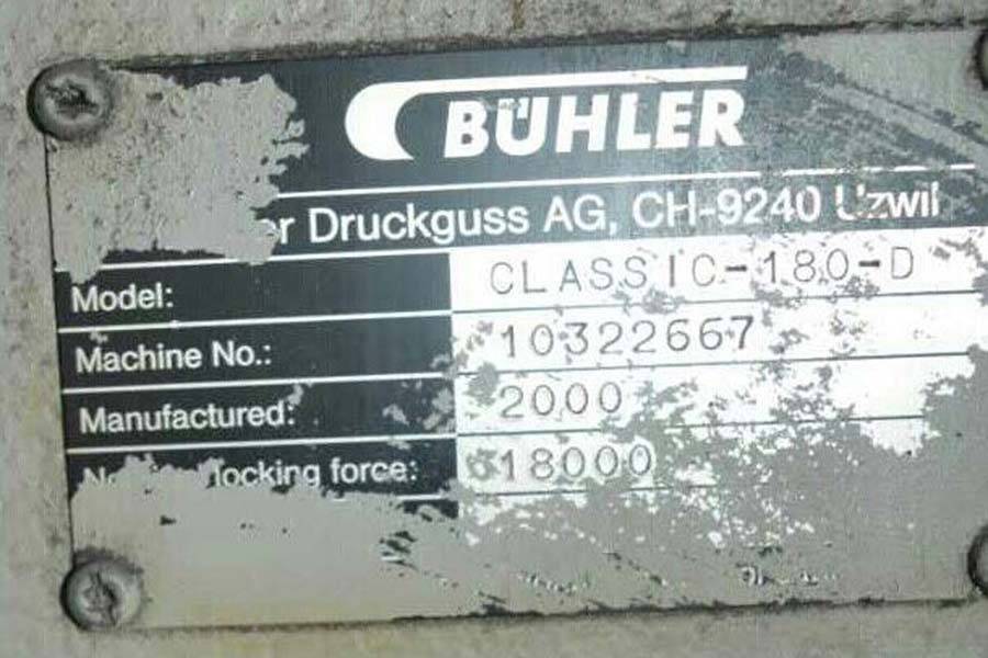 Detailed Pictures of Buhler Cold Chamber Die Casting Machine DCMP-3942