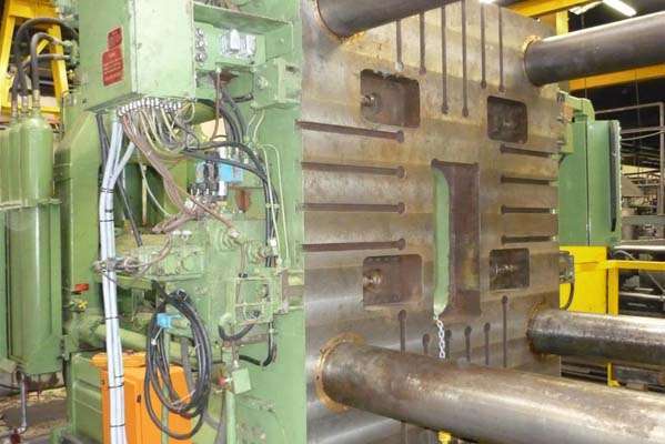 Picture of Model Buhler SC 10 120 DCMP-3958 Picture of Buhler Horizontal Cold Chamber Aluminum/Magnesium Capable High Pressure Die Casting Machine DCMP-3958