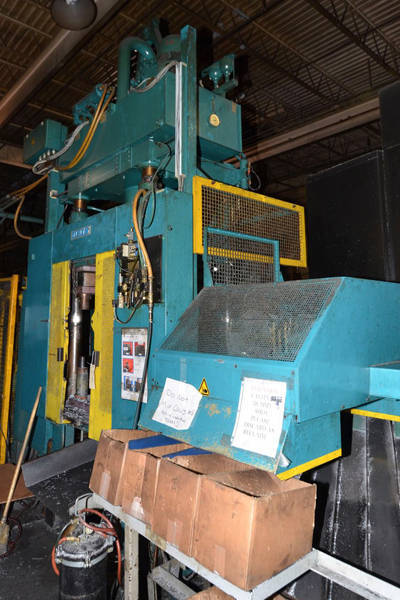 Detailed Pictures of Reis Trim Press Three Column (Post) Vertical Hydraulic Die Casting Trim Press DCMP-3962