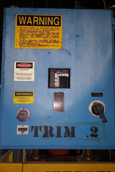 Picture of Kard Trim Press TP 30-4 Four Column (Post) Vertical Hydraulic Die Casting Trim Press For_Sale DCMP-3964