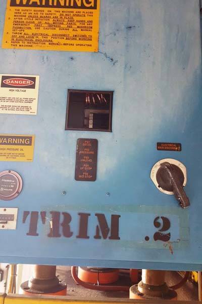 Detailed Pictures of Kard Trim Press Vertical Die Cast Trimming Press DCMP-3964