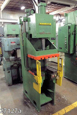 Picture of Hannifin Press OGF-12D C-Frame (Gap Frame) Vertical Hydraulic Die Cast Trimming Press For_Sale DCMP-4041