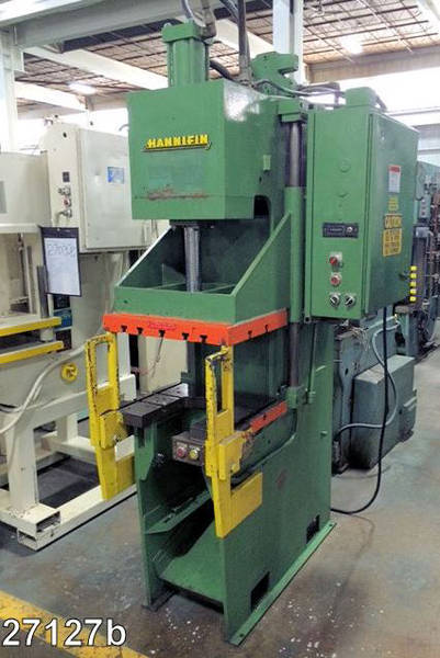 Picture of Hannifin Press C-Frame (Gap Frame) Vertical Hydraulic Die Cast Trimming Press DCMP-4041