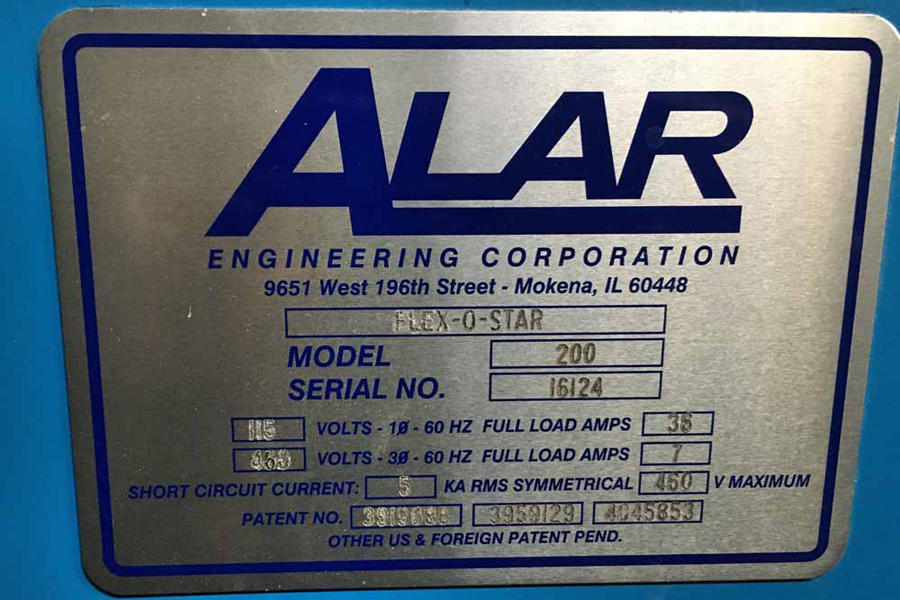 Picture of Model Alar Flex-O-Star 200 DCMP-4111