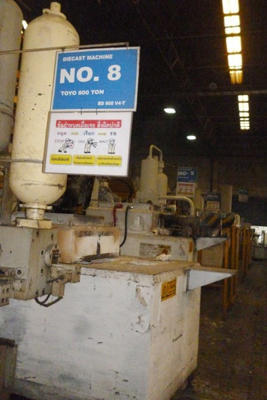 Detailed Pictures of Toyo Machinery Cold Chamber Die Casting Machine DCMP-4131