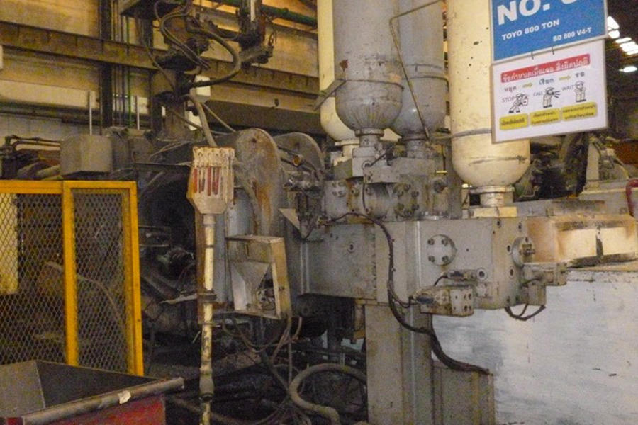 Detailed Pictures of Toyo Machinery Cold Chamber Die Casting Machine DCMP-4131