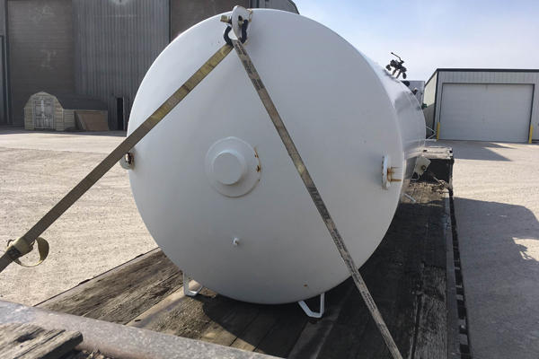 Image of Cryogenic Bulk Storage Tank for Liquid Nitrogen, Liquid Argon, Liquid Oxygen, Vertical, Vacuum Jacketed, Stainless Steel For_Sale DCM-4150