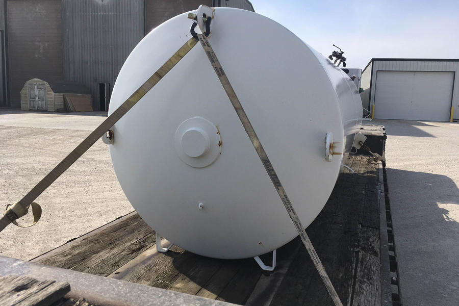 Image of Chart Industries Inc Model VS-1500 NC-250 Cryogenic Bulk Storage Tank for Liquid Nitrogen, Liquid Argon, Liquid Oxygen For_Sale DCM-4150