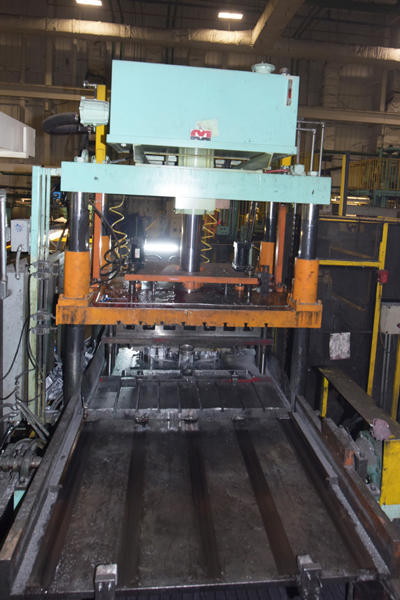 Picture of Metal Mechanics MM-100-TP Four Column (Post) Vertical Hydraulic Die Casting Trim Press For_Sale DCMP-4157