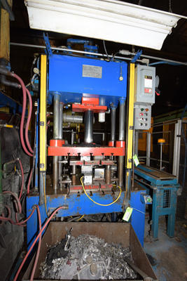 Picture of Kard Trim Press 30-TP-4 Four Column (Post) Vertical Hydraulic Die Casting Trim Press For_Sale DCMP-4204